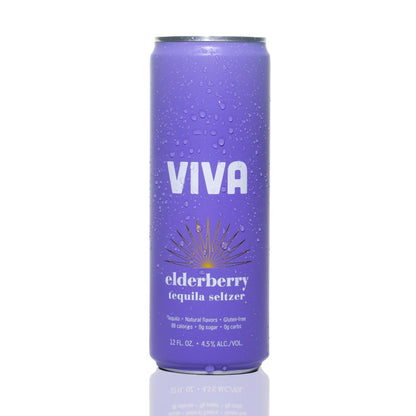 VIVA - Elderberry Tequila Seltzer (4PK) by The Epicurean Trader