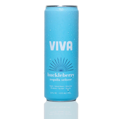 VIVA - Huckleberry Tequila Seltzer (4PK) by The Epicurean Trader