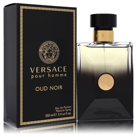 Versace Pour Homme Oud Noir by Versace Eau De Parfum Spray 3.4 oz for Men by Avera Group