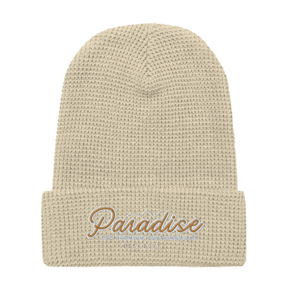 Premium Paradise Waffle Beanie by Tropical Seas Clothing