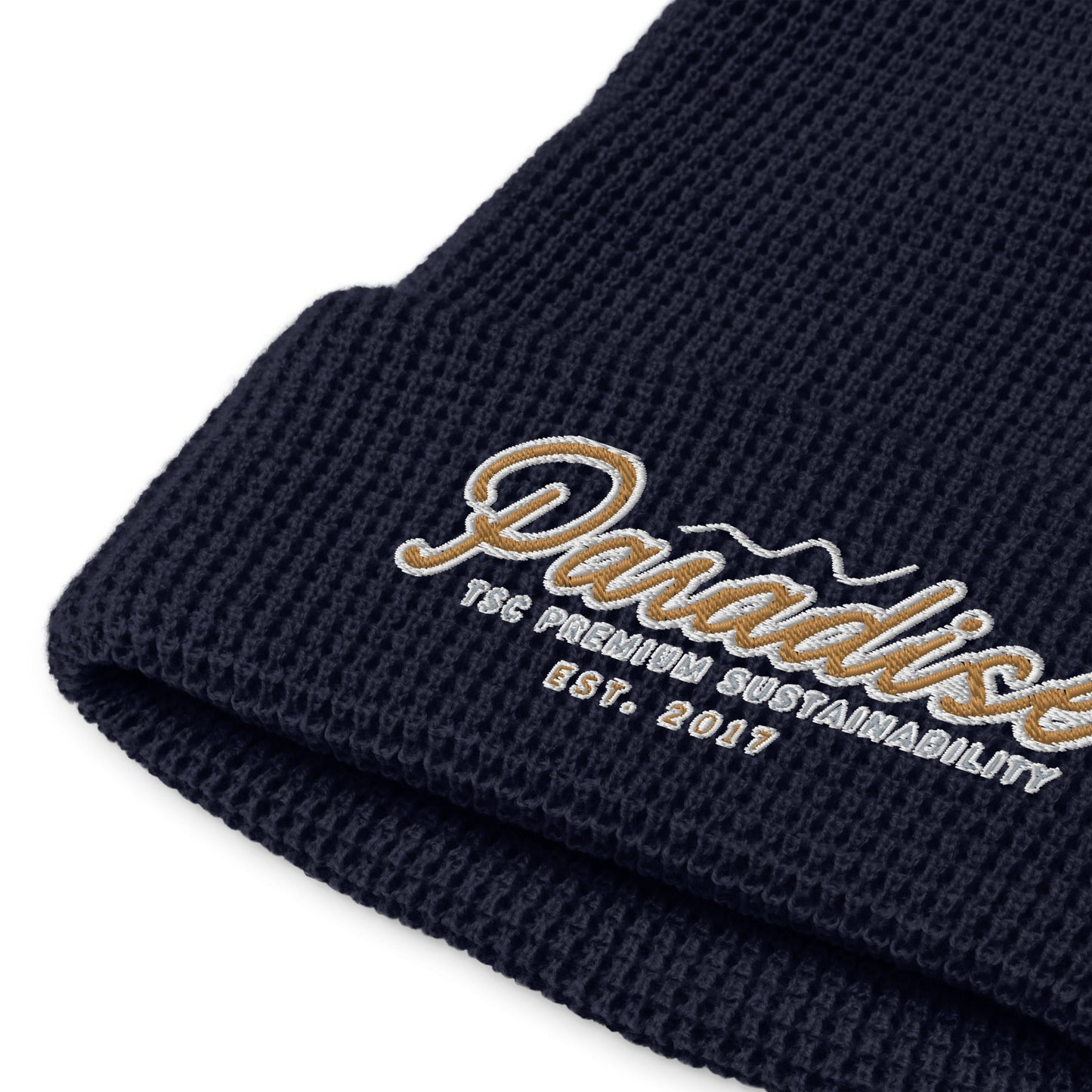 Premium Paradise Waffle Beanie by Tropical Seas Clothing