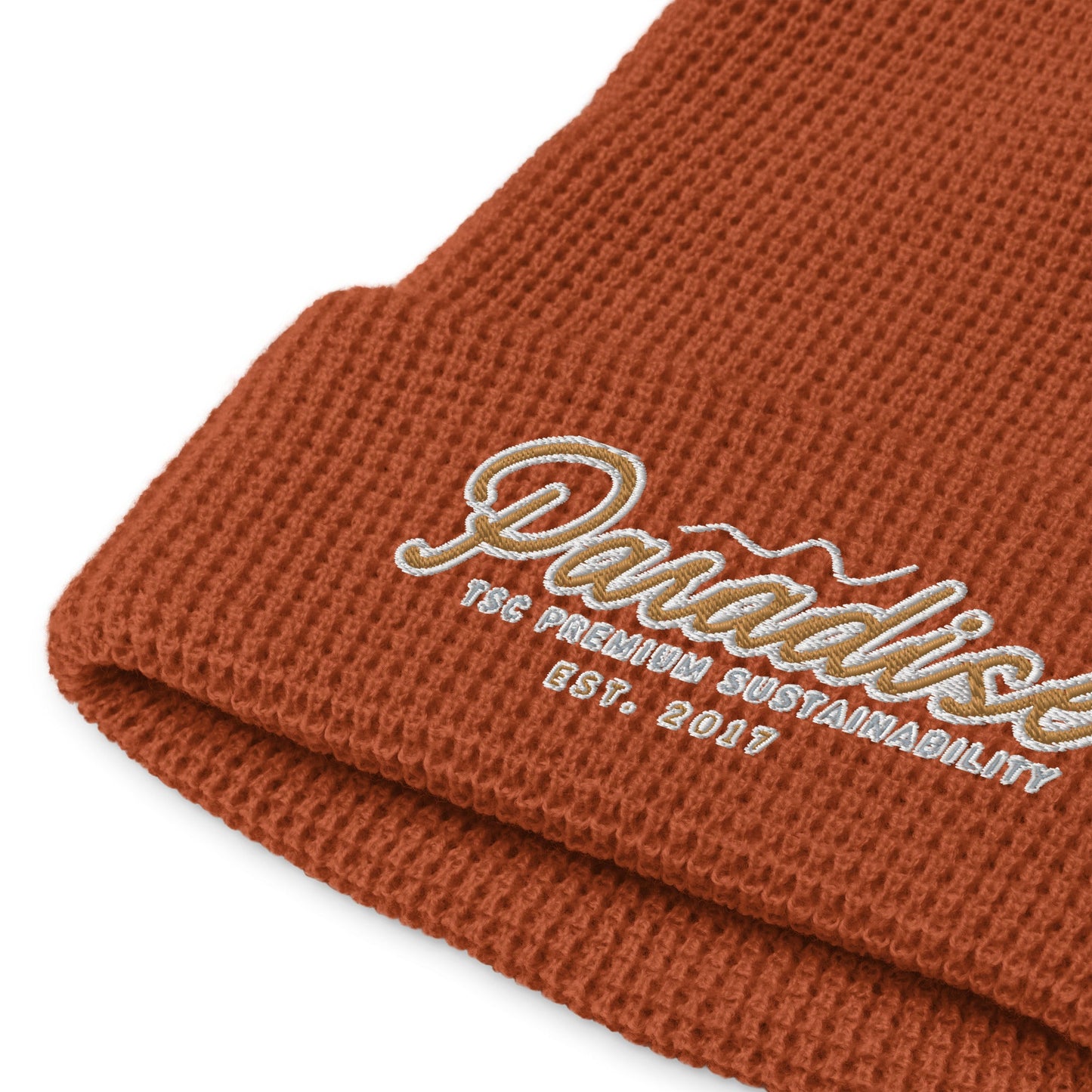 Premium Paradise Waffle Beanie by Tropical Seas Clothing