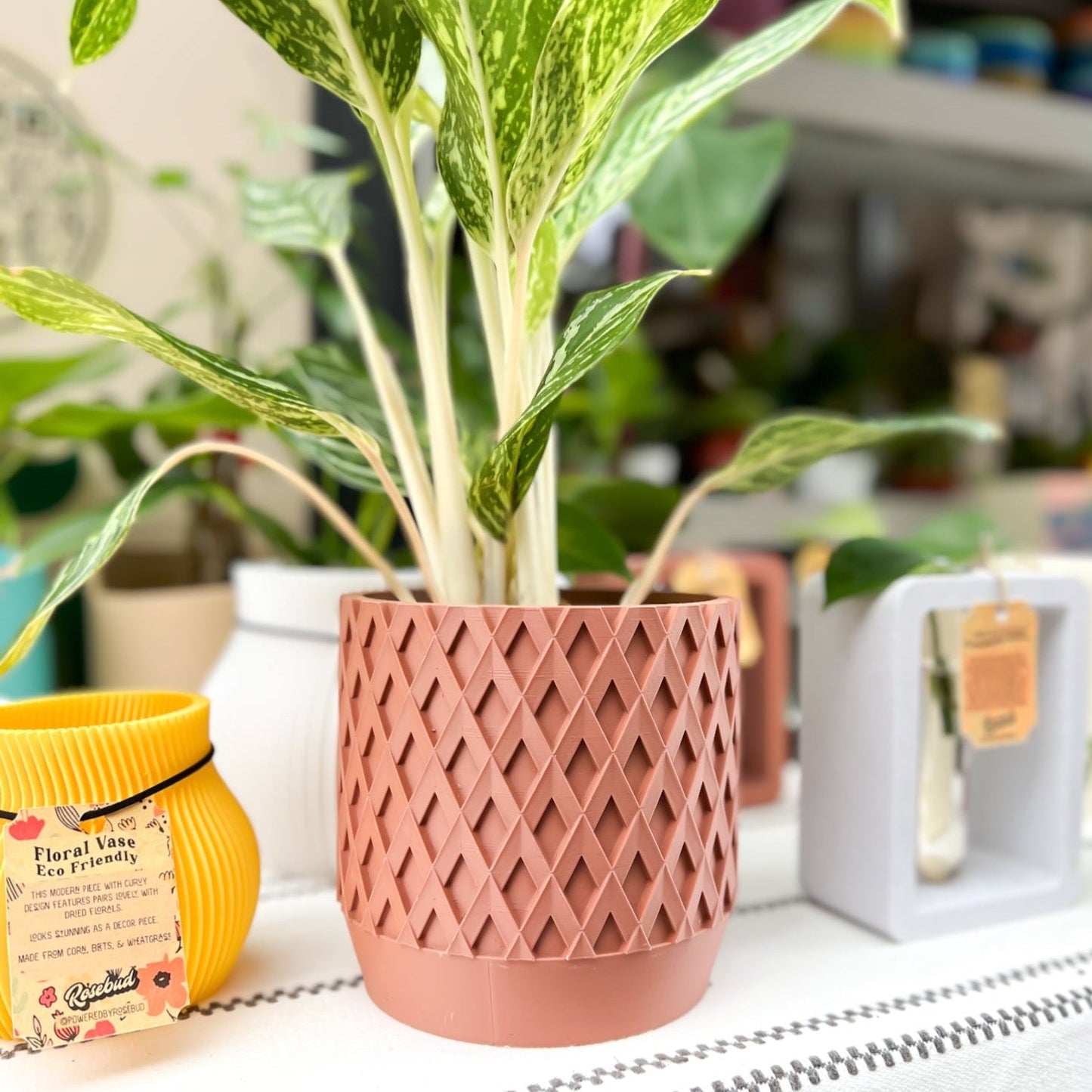 Waffle Cone Planter by Rosebud HomeGoods