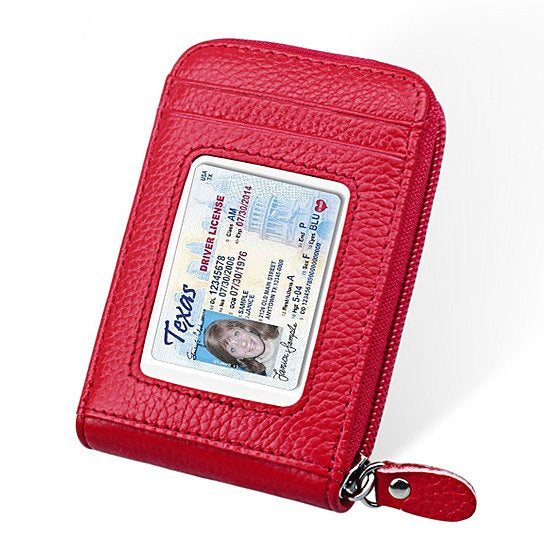 Zip Vault RFID Blocker Card Holder And Wallet by VistaShops