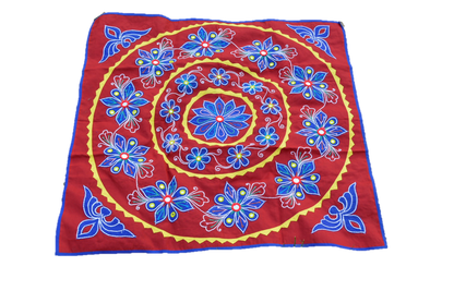 OMSutra Mandala Applique Boho Tapestry for Wall Decor by OMSutra