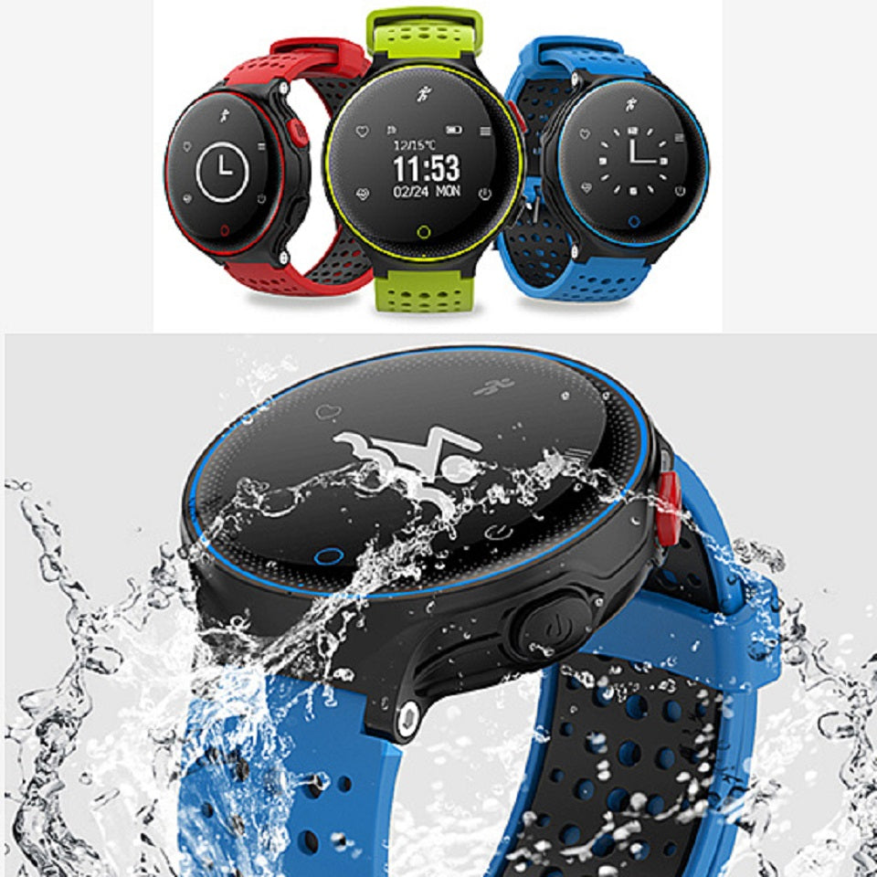 Smart Fit Sporty Waterproof Watch W/ Active Heart Rate and Blood Pressure Monitor by VistaShops