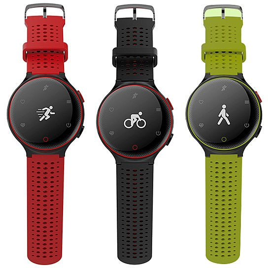 Smart Fit Sporty Waterproof Watch W/ Active Heart Rate and Blood Pressure Monitor by VistaShops