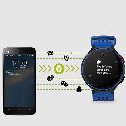 Smart Fit Sporty Waterproof Watch W/ Active Heart Rate and Blood Pressure Monitor by VistaShops