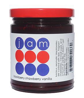 We Love Jam - 'Blackberry Strawberry Vanilla' Jam (9OZ) by The Epicurean Trader