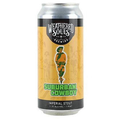 Weathered Souls Brewing - 'Suburban Cowboy' Imperial Stout (16OZ) by The Epicurean Trader