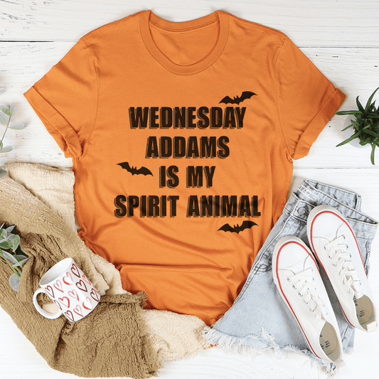 Wednesday Addams Is My Spirit Animal Tee by shopmerchmallow