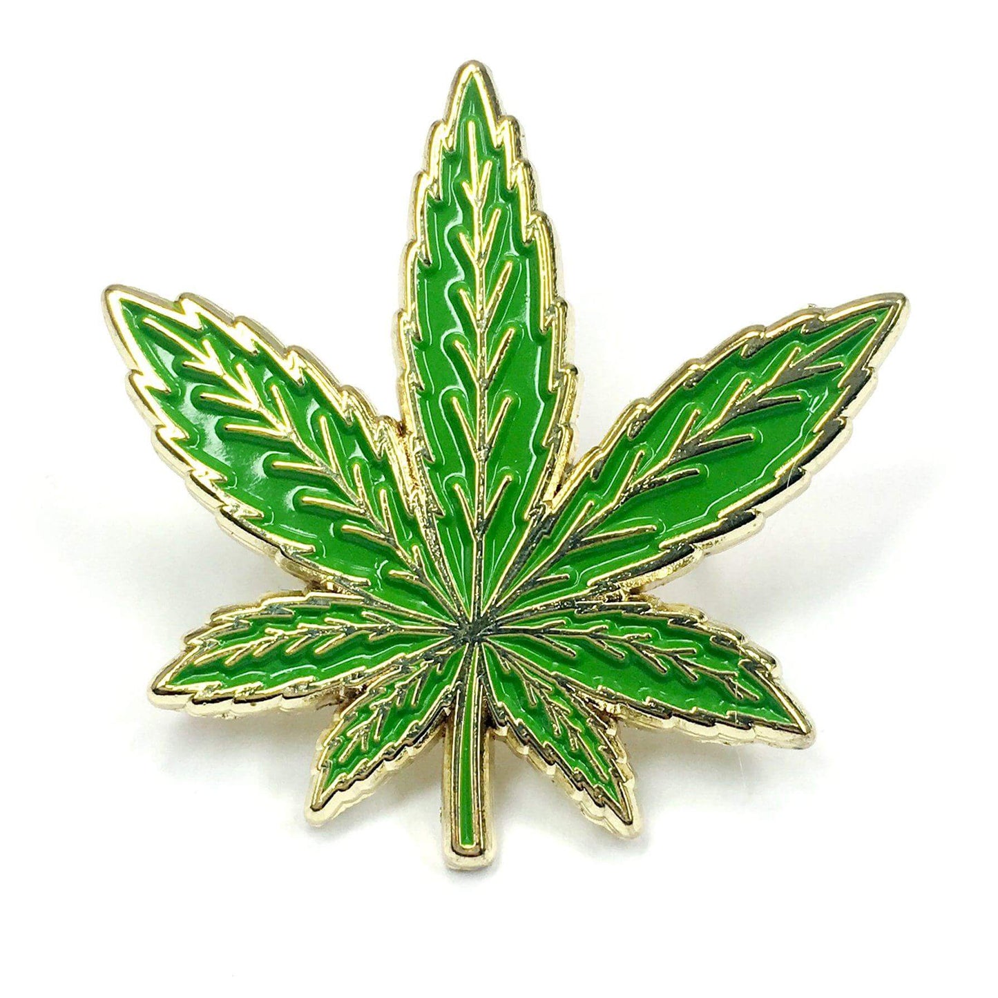 Weed Leaf Pins by Kolorspun