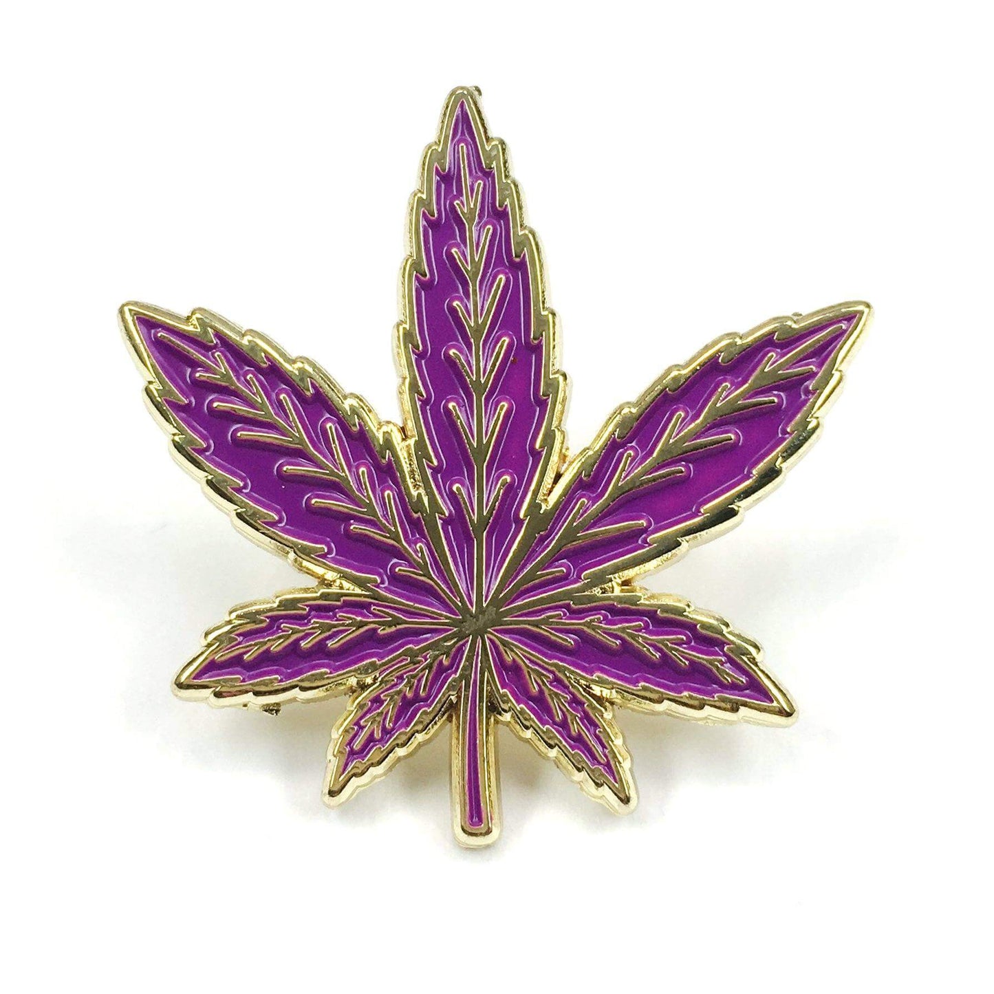 Weed Leaf Pins by Kolorspun