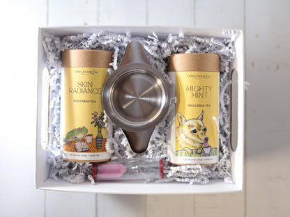 Tea Time Basket by Open Door Tea