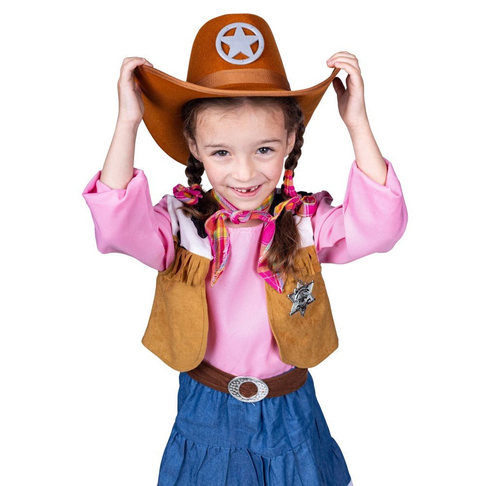 Western Cowgirl Costume - Kids by Dress Up America