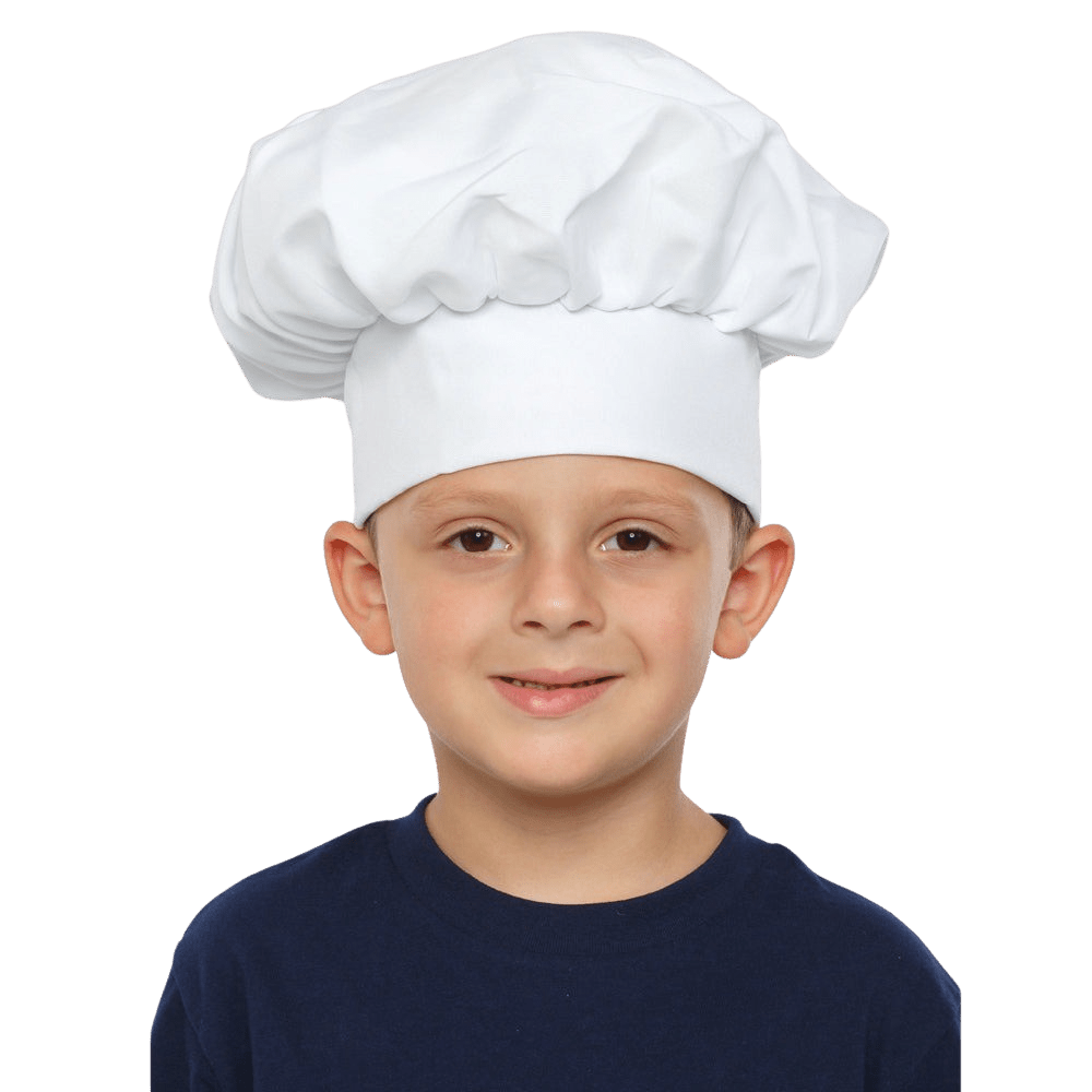 White Chef Hat - Kids by Dress Up America