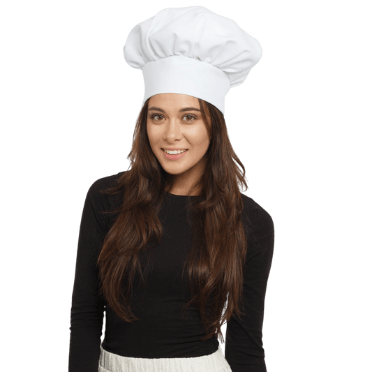 White Chef's Hat - Adults by Dress Up America