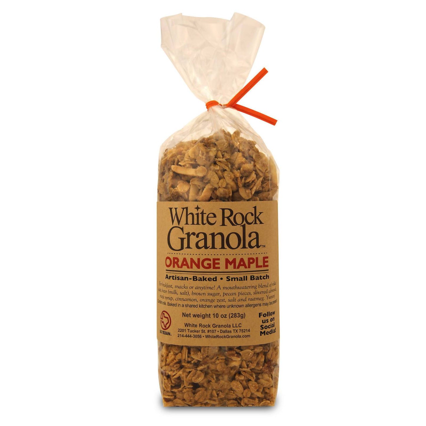 Orange Maple Granola Packs - 24 x 10oz by Farm2Me