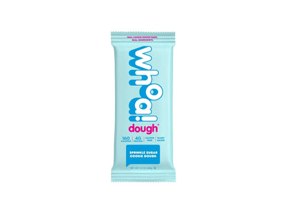 Whoa Dough Sprinkle Sugar Cookie Dough Bar - 10 x 1.6oz by Farm2Me