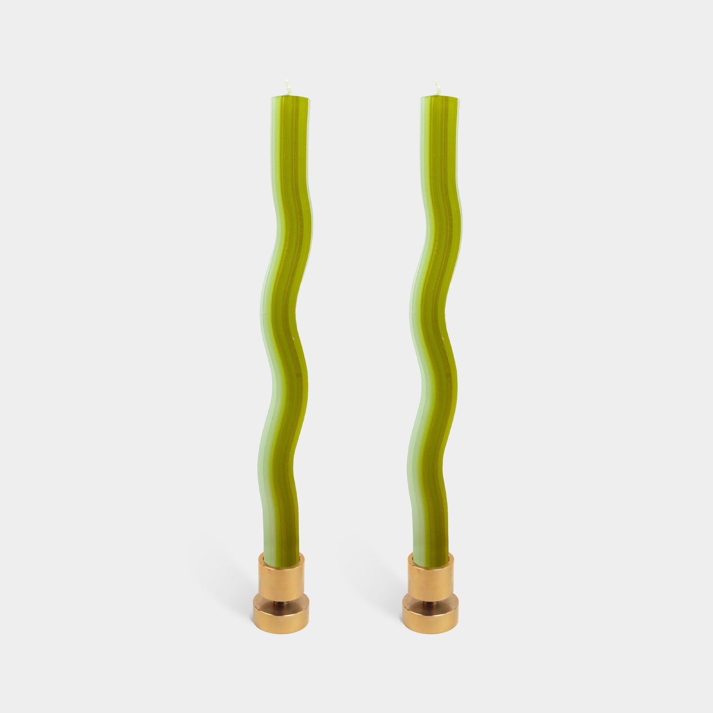 Wiggle Candles - Green (2 pack) by 54Celsius