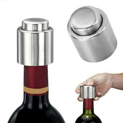 Wine Bottle Stopper Plug With Vacuum Seal Winery Sealer Top Airless Saver Fresh by Plugsus Home Furniture