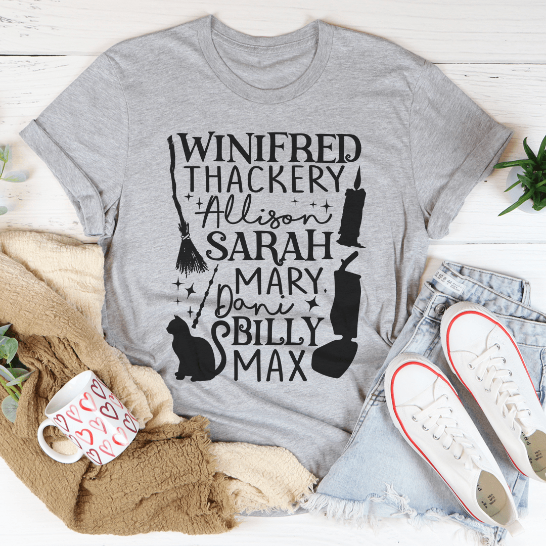 Winifred Thackery Allison Sarah Mary Dani Billy Max Tee by shopmerchmallow