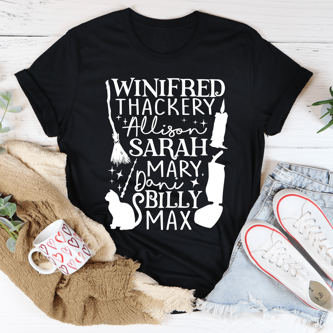 Winifred Thackery Allison Sarah Mary Dani Billy Max Tee by shopmerchmallow