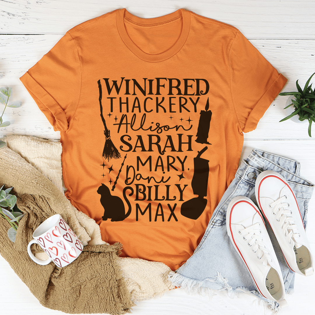 Winifred Thackery Allison Sarah Mary Dani Billy Max Tee by shopmerchmallow