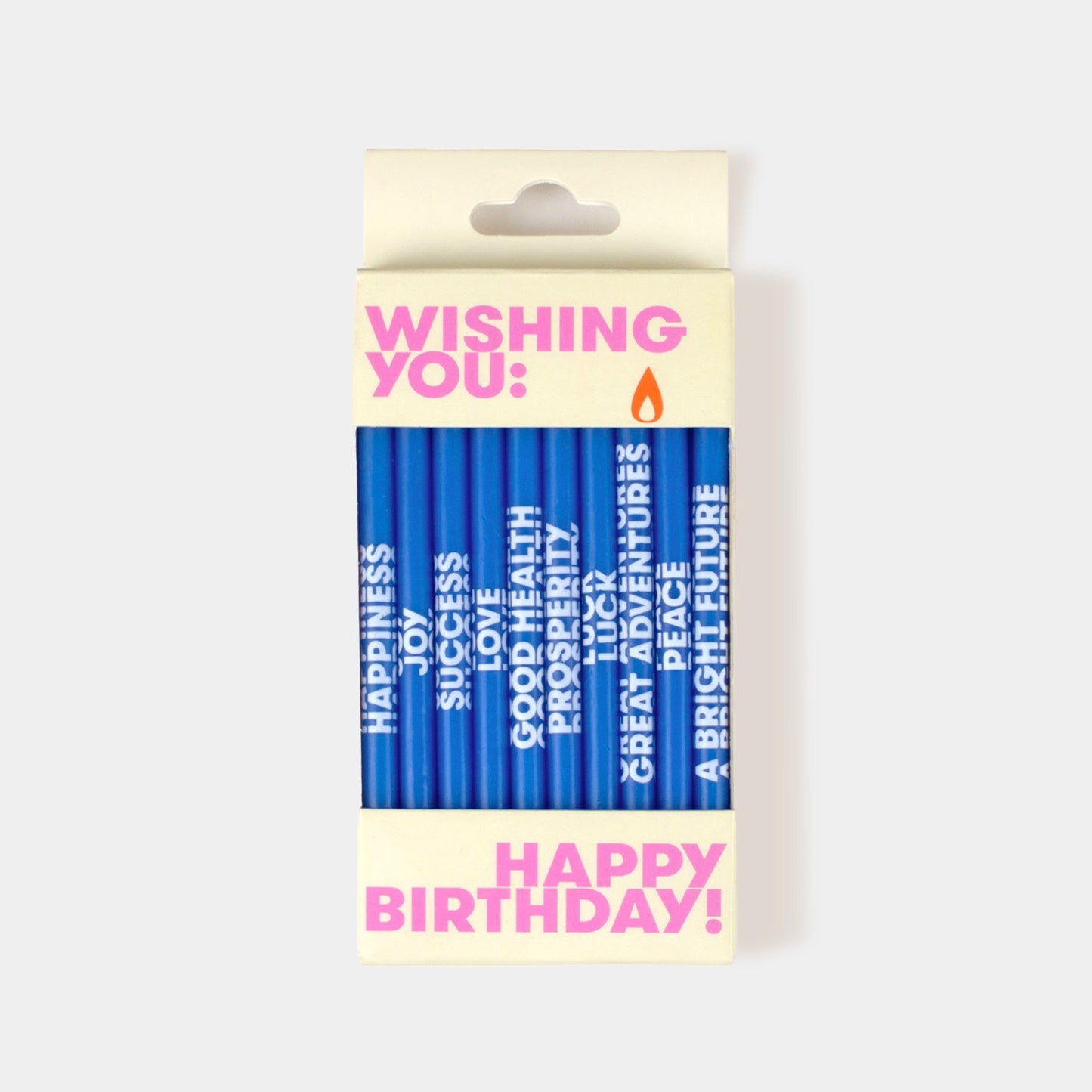 Wishing You: Birthday Candles - Royal Blue by 54Celsius