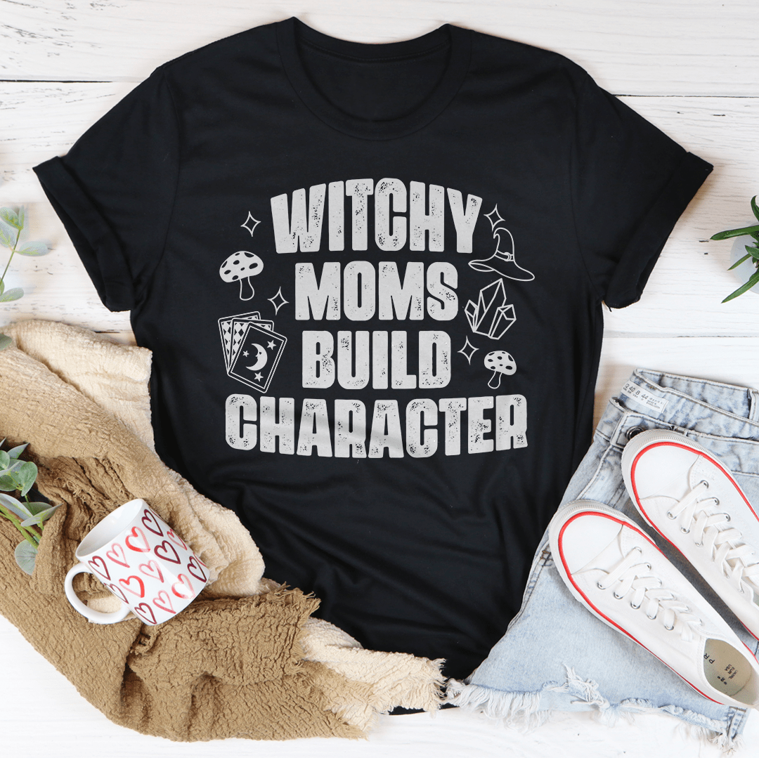 Witchy Moms Build Character Tee by shopmerchmallow