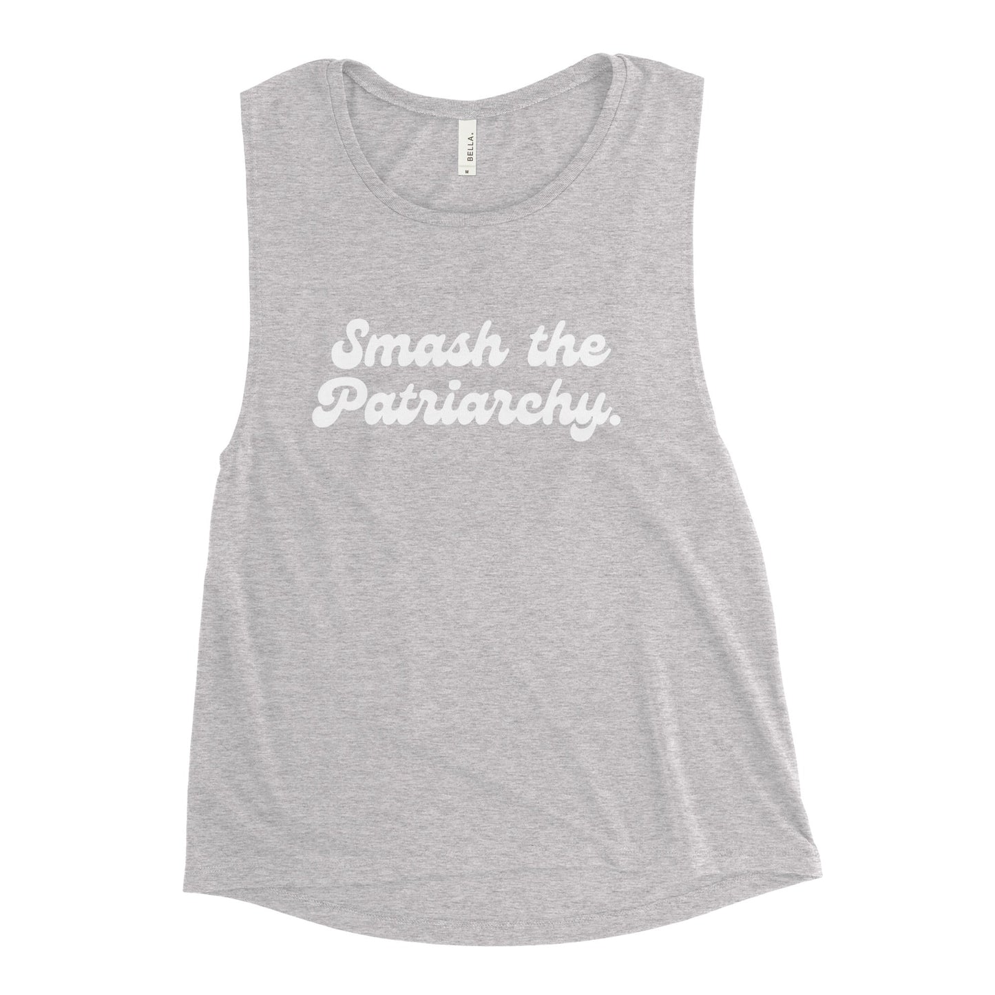 Smash The Patriarchy | Women's Muscle Tank by The Happy Givers