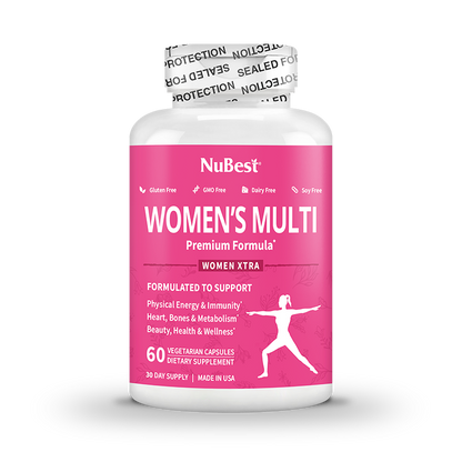 Women's Multi, Women Xtra, Immunity, Energy & Beauty Formula, 60 Vegan Capsules by NuBest Nutrition®