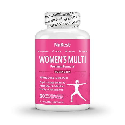 Women's Multi, Women Xtra, Immunity, Energy & Beauty Formula, 60 Vegan Capsules by NuBest Nutrition®