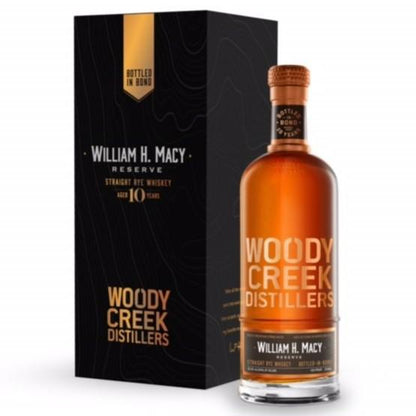 Woody Creek Distillers - 'William H. Macy Reserve' 10yr Bottled-In-Bond Rye (750ML) by The Epicurean Trader