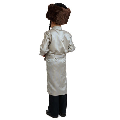 Yerushalmi Chasidic Bekitcha Rabbi Coat - Kids by Dress Up America