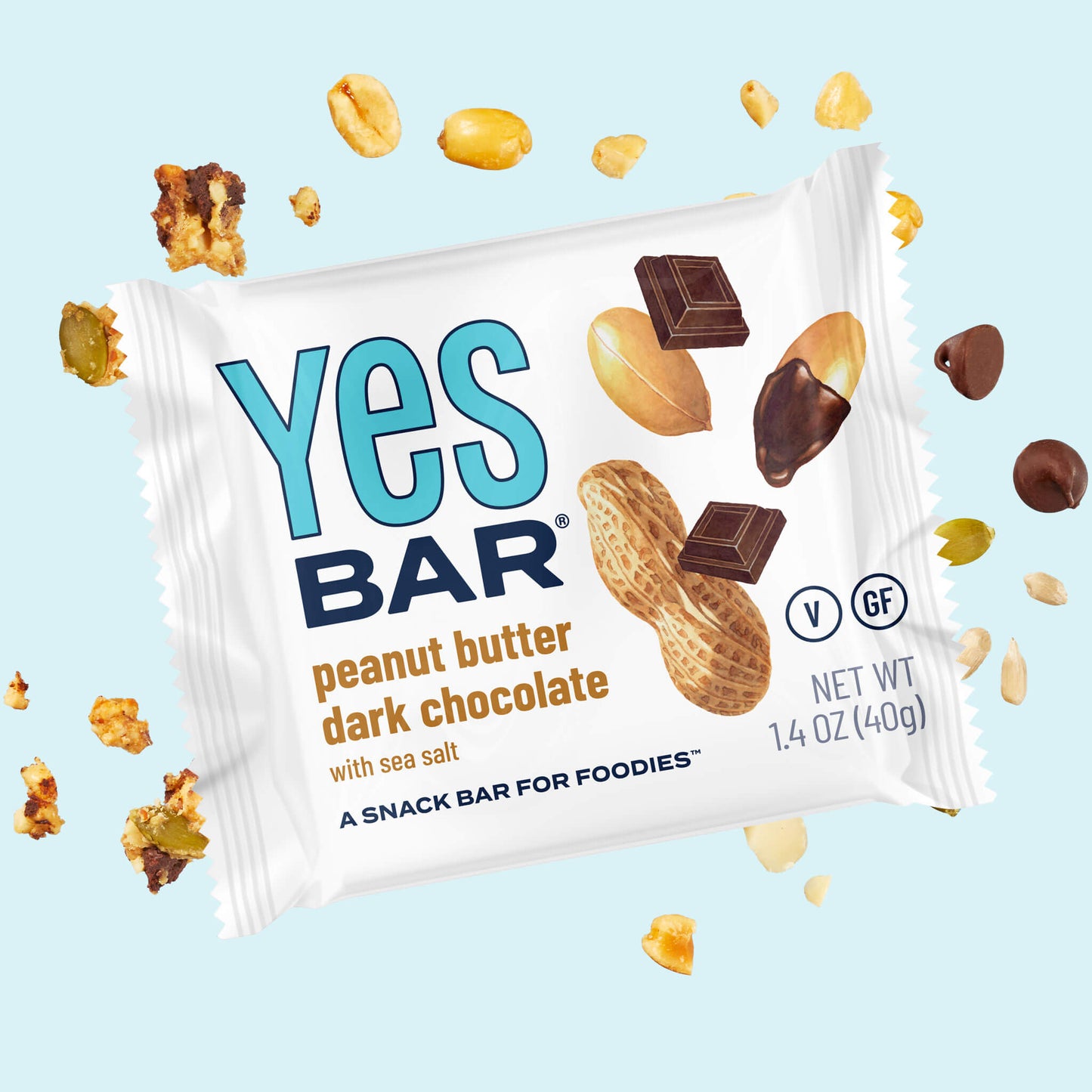 Peanut Butter Dark Chocolate Six Pack by YES BAR®