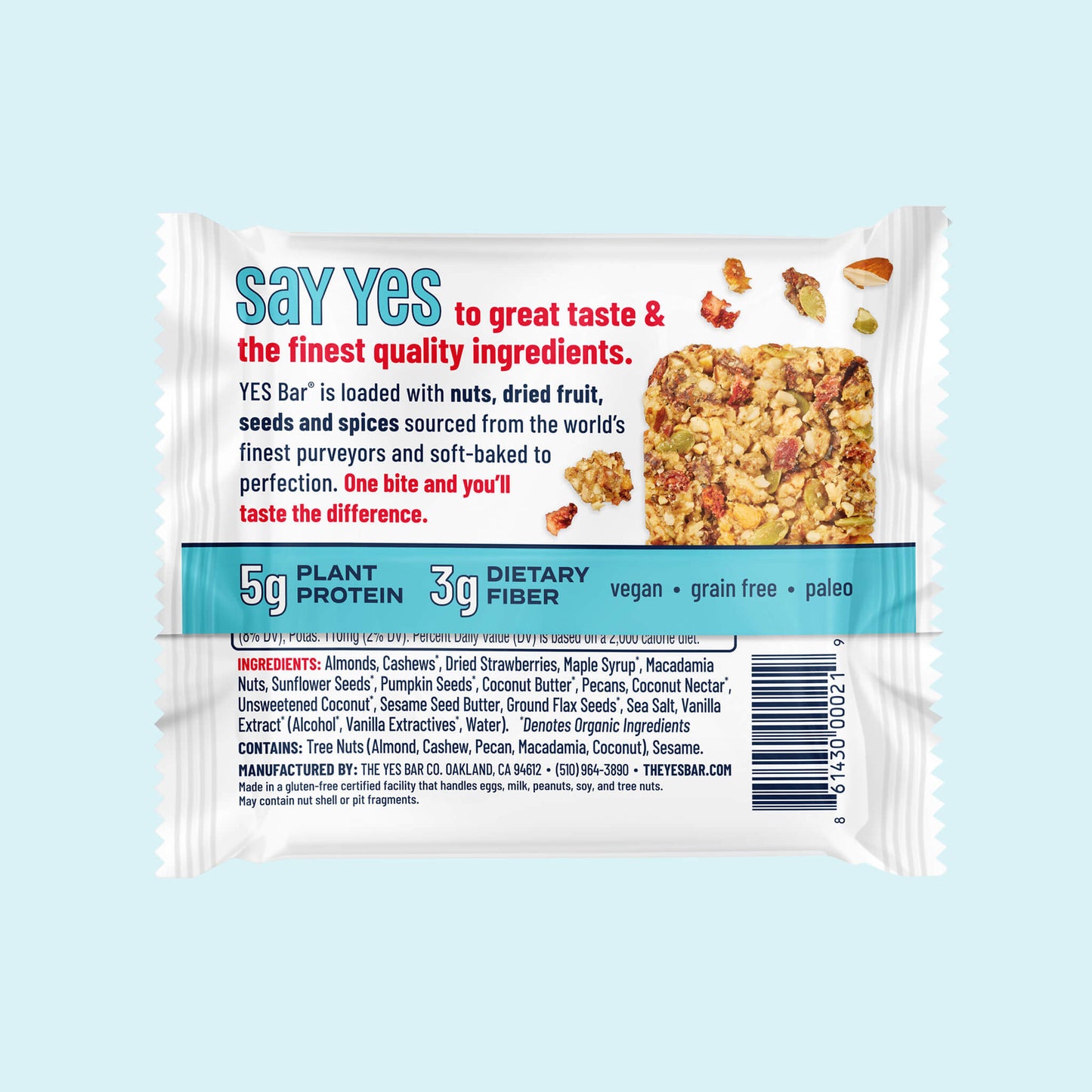 Strawberry Coconut Six Pack by YES BAR®