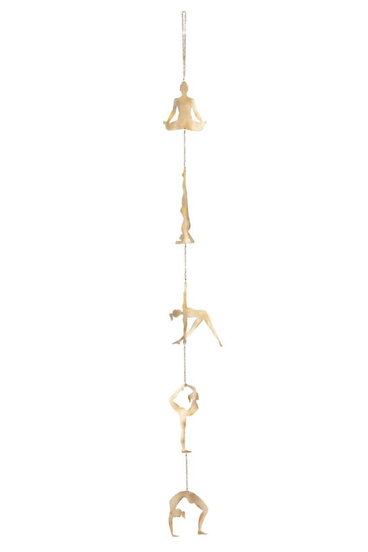 Yoga Pose Wall Hanging by Ariana Ost