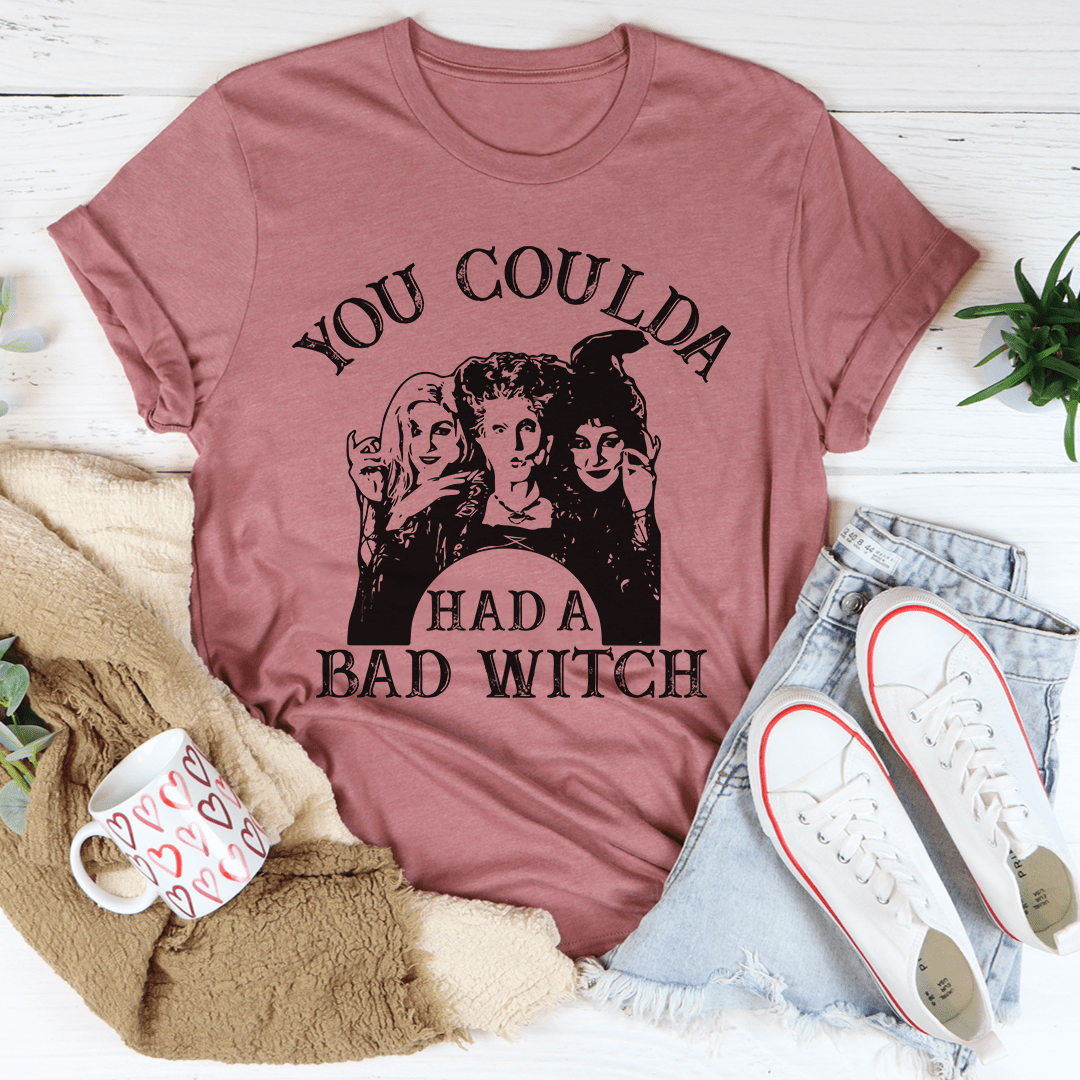 You Coulda Had A Bad Witch Tee by shopmerchmallow