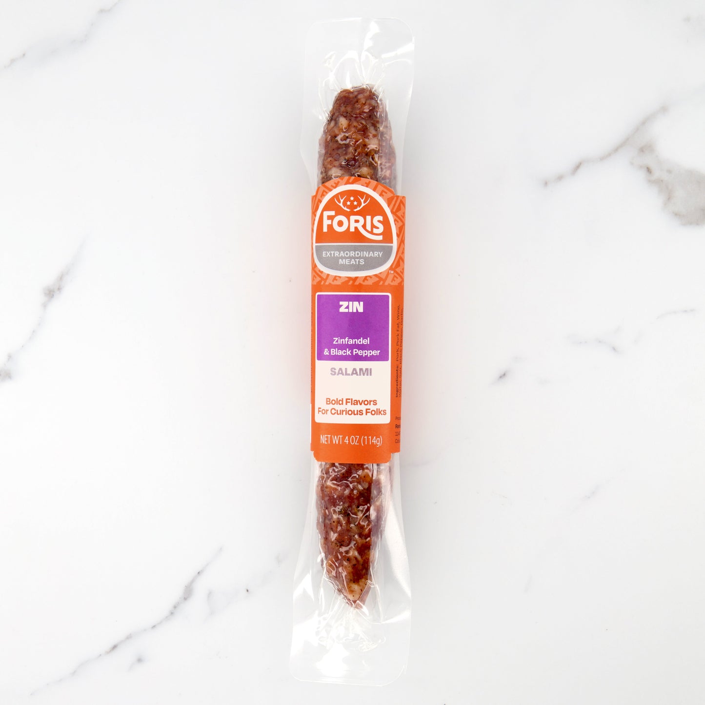 Zin Salami by Foris Extraordinary Meats