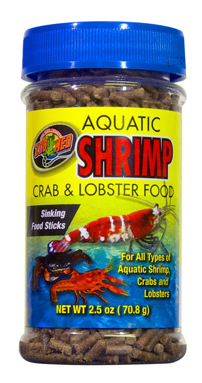 Zoo Med High Protein Aquatic Shrimp, Crab, and Lobster Food by Dog Hugs Cat