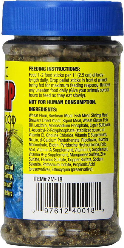 Zoo Med High Protein Aquatic Shrimp, Crab, and Lobster Food by Dog Hugs Cat