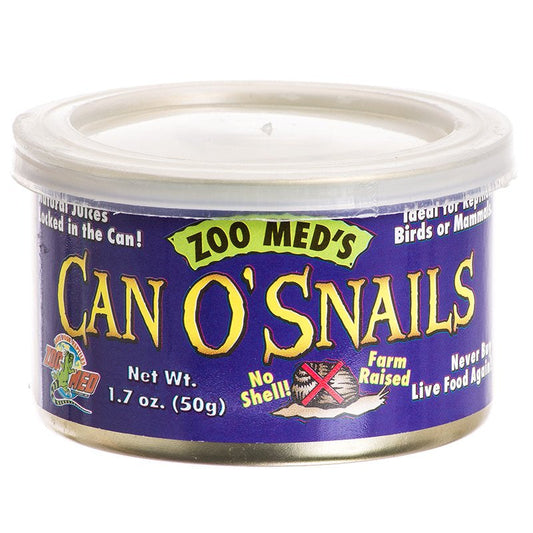Zoo Med Can O Snails: Farm-Raised Juicy Treats for Reptiles, Birds, or Mammals by Dog Hugs Cat