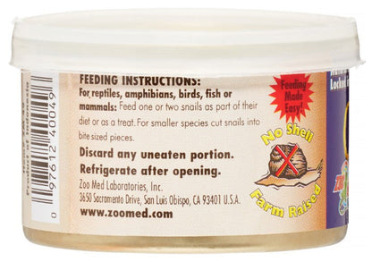 Zoo Med Can O Snails: Farm-Raised Juicy Treats for Reptiles, Birds, or Mammals by Dog Hugs Cat