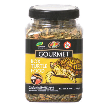 Zoo Med Gourmet Box Turtle Food: Protein-Rich Diet with Natural Ingredients by Dog Hugs Cat