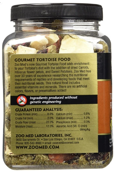 Zoo Med Gourmet Tortoise Food: Nutrient-Rich Medley for Healthy Growth by Dog Hugs Cat