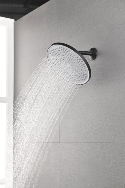 Shower Head - High Pressure Rain - Luxury Modern Look - No Hassle Tool-less 1-Min