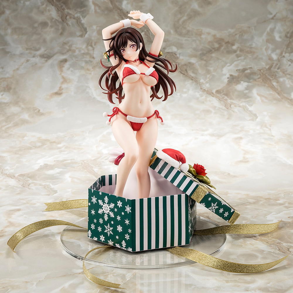 1/6 scaled pre-painted figure of Rent-A-Girlfriend MIZUHARA Chizuru in a Santa Claus bikini de fluffy figure 2nd Xmas - COMING SOON by Super Anime Store