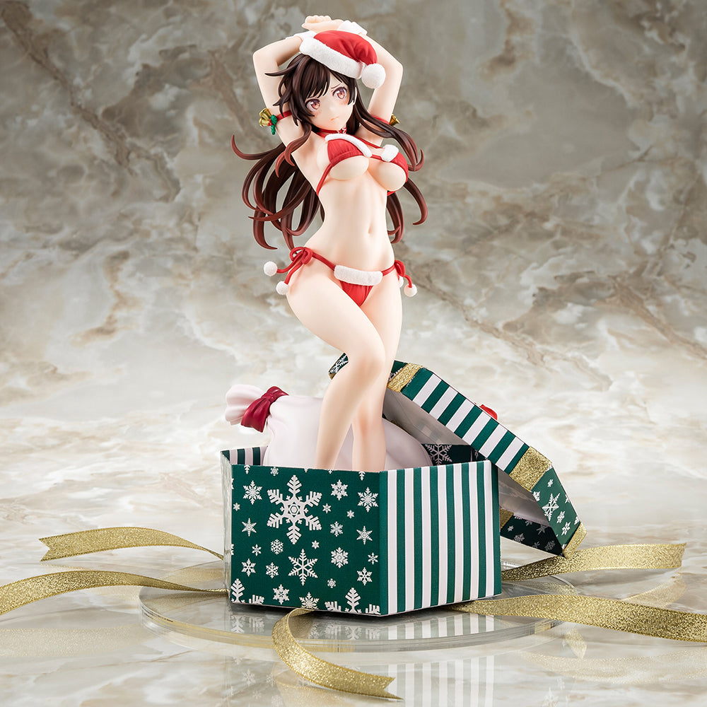 1/6 scaled pre-painted figure of Rent-A-Girlfriend MIZUHARA Chizuru in a Santa Claus bikini de fluffy figure 2nd Xmas - COMING SOON by Super Anime Store