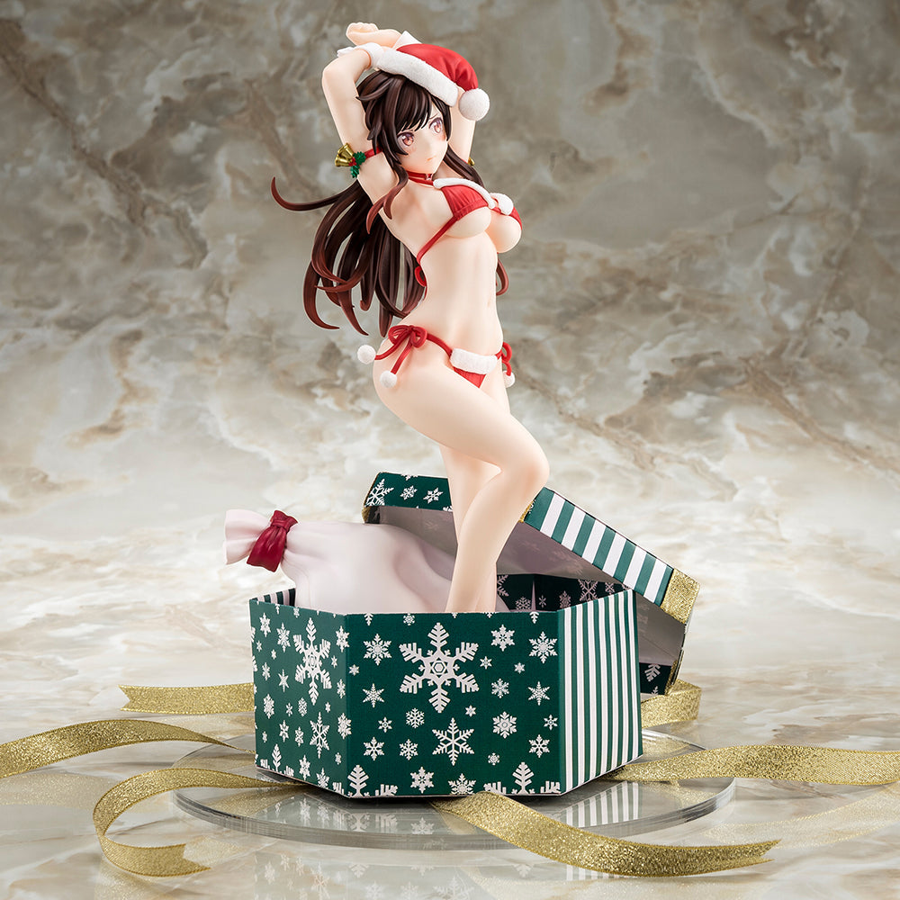 1/6 scaled pre-painted figure of Rent-A-Girlfriend MIZUHARA Chizuru in a Santa Claus bikini de fluffy figure 2nd Xmas - COMING SOON by Super Anime Store